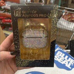 Glitter AirPods Pro Case - Silver